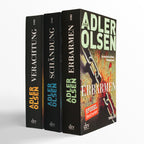 Die Carl-Mørck-Reihe von Jussi Adler Olsen (Band 1, 2 und 4).