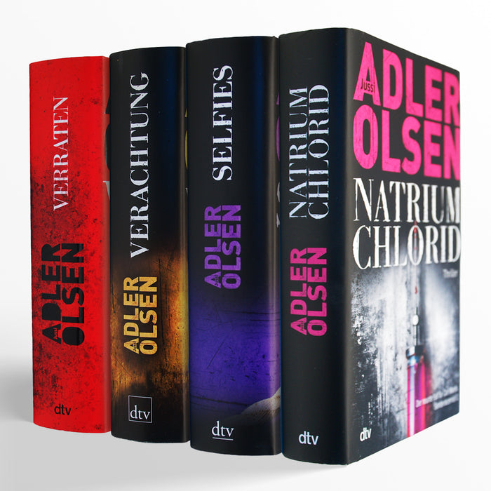 Vier Thriller von Jussi Adler Olsen.
