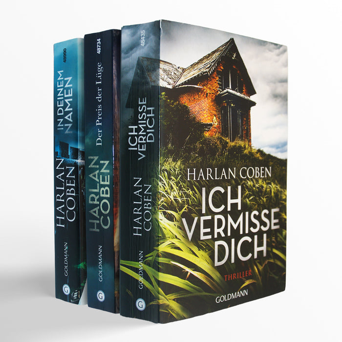 Drei Thriller von Harlan Coben.