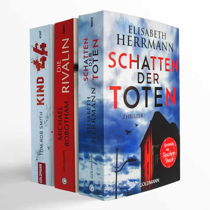 Drei Thriller im Autoren-Mix.