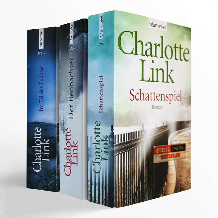 Drei Bücher im Genre-Mix von Charlotte Link.