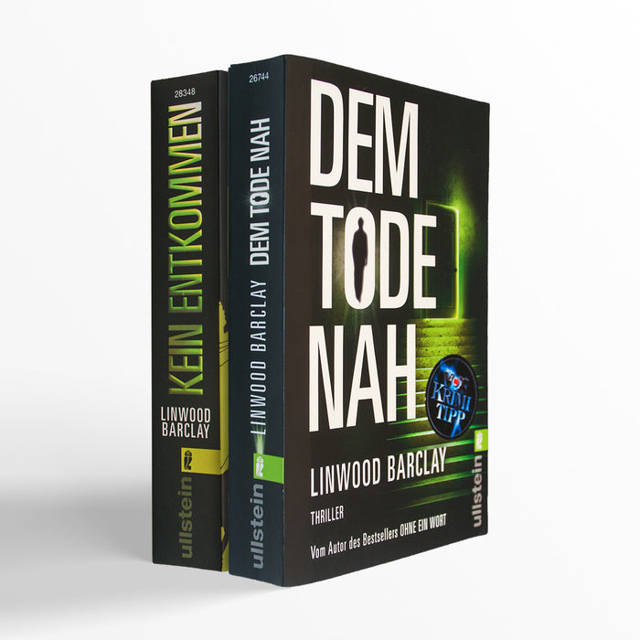 Zwei Thriller von Linwood Barclay.