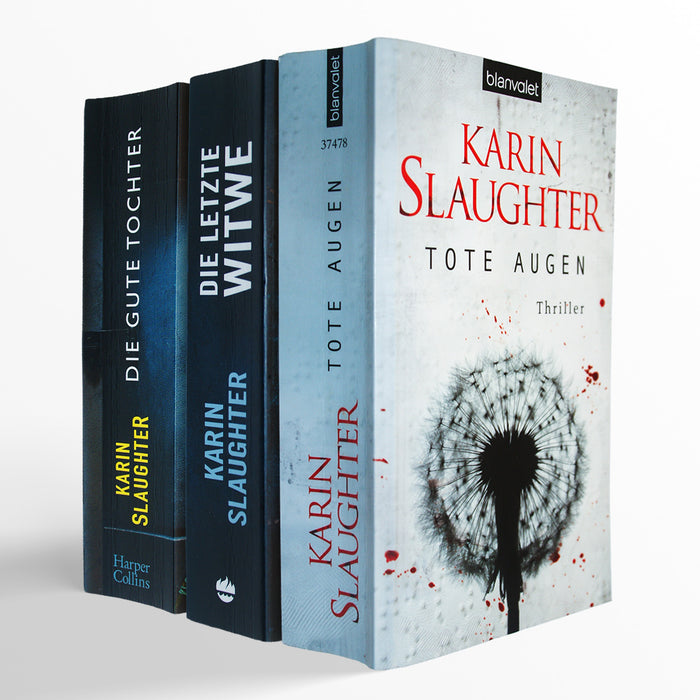 Drei Thriller von Karin Slaughter.