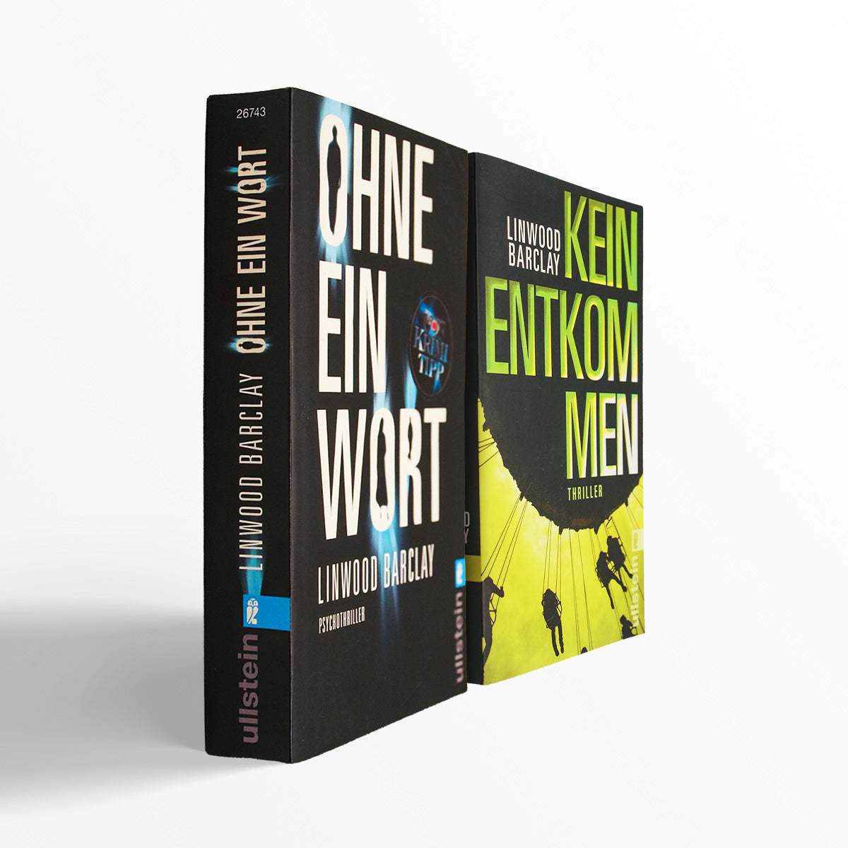 Zwei Thriller von Linwood Barclay.