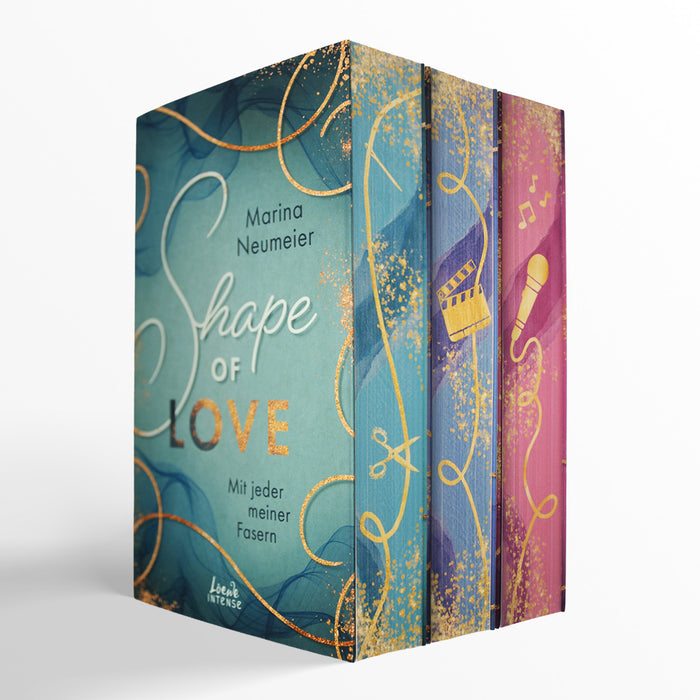 Die Love-Trilogie von Marina Neumeier (Band 1–3).