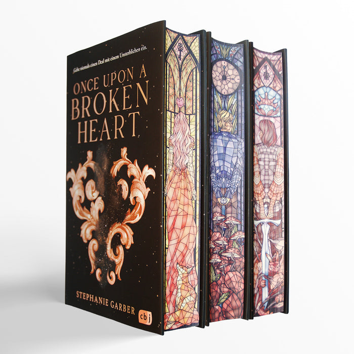 Die Once Upon a Broken Heart-Reihe von Stephanie Garber (Band 1–3) - Bücherbüchsen Ausgabe